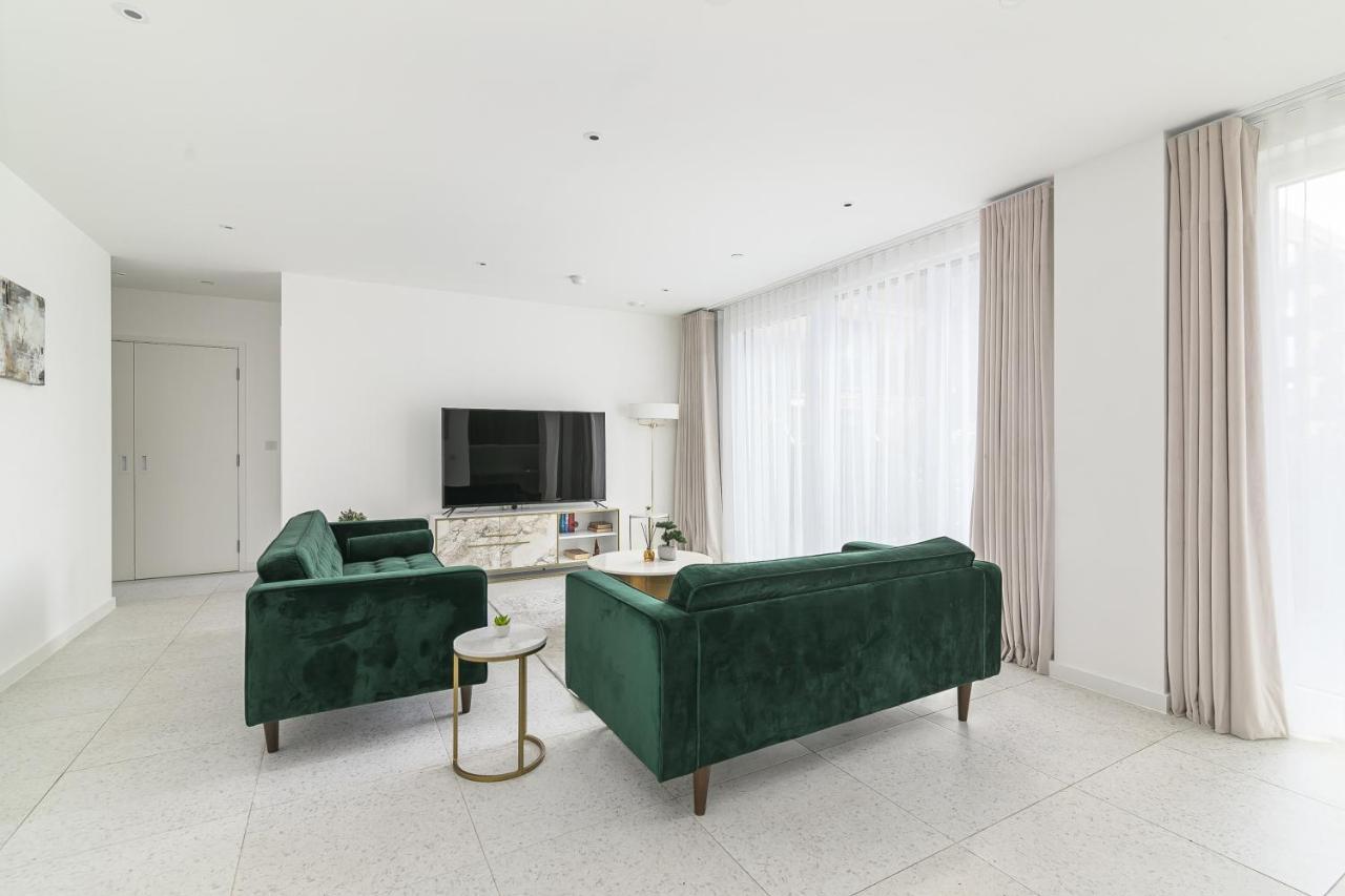 Luxury Spacious Flat With Communal Gardens And Parking Лондон Екстер'єр фото